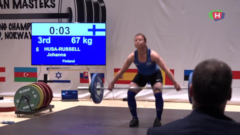 (+) Tunge løft og kamp om medaljer på Maritim